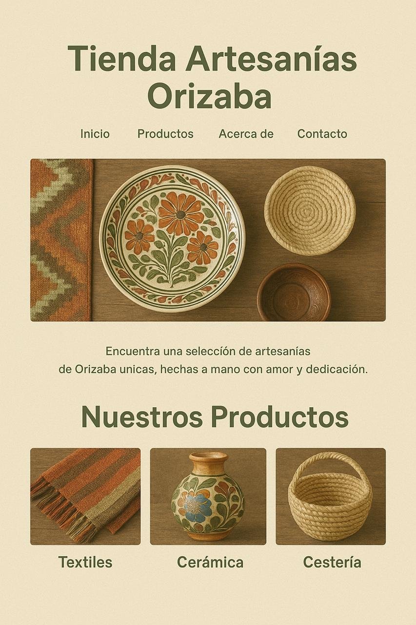 Tienda online Artesanías de Orizaba - Ecommerce Orizaba